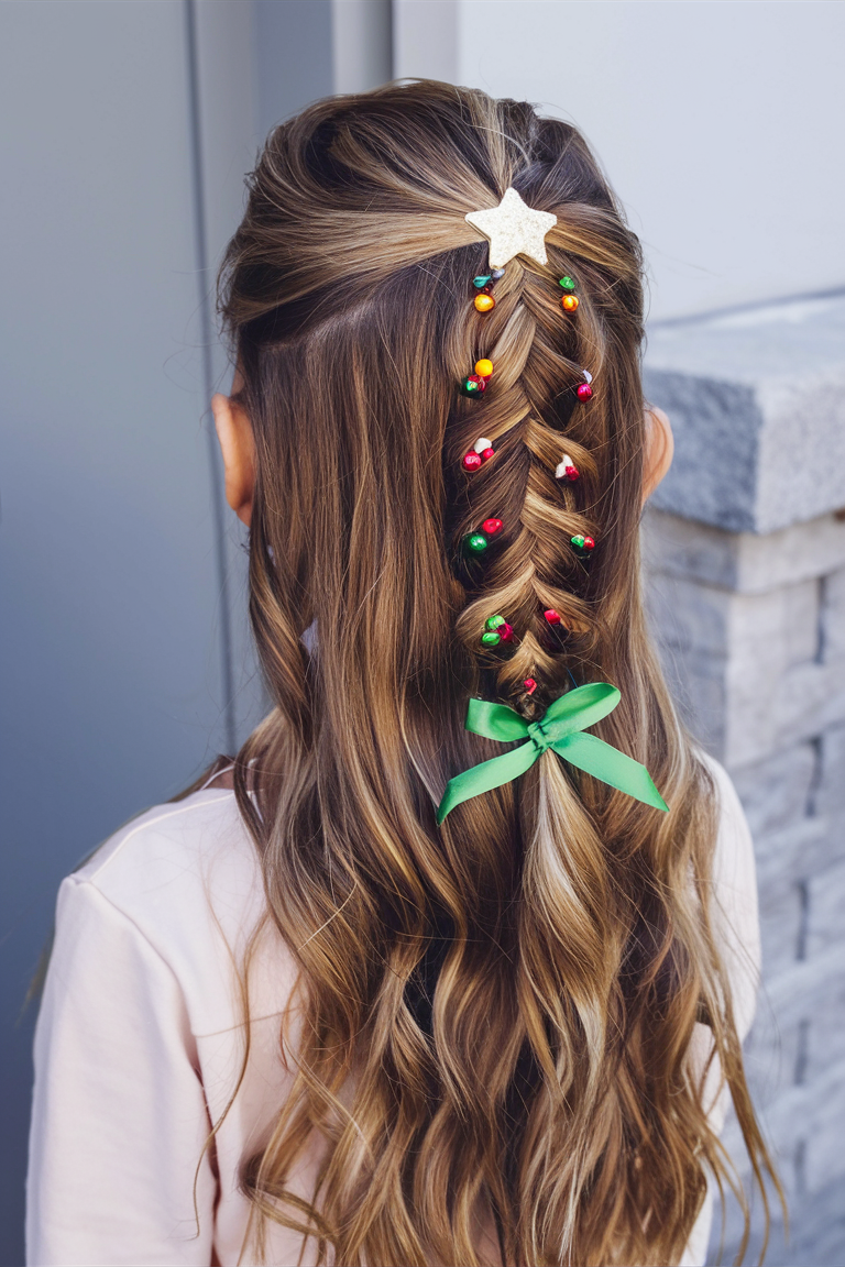 22 Festive Ideas Christmas Children's Hairstyles for Every Holiday Occasion