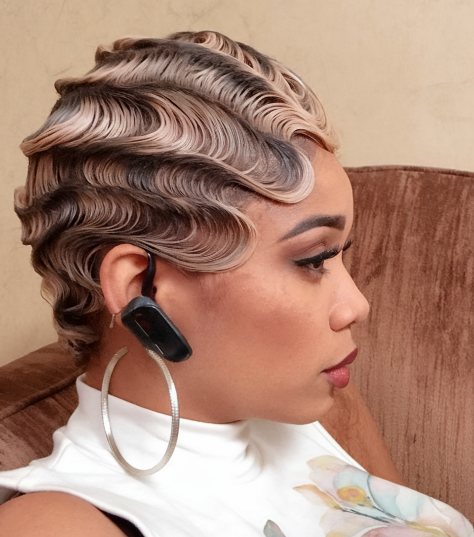 Finger Waves Haircuts 2025: 19 Ideas Timeless Styles for Short and Long Hair