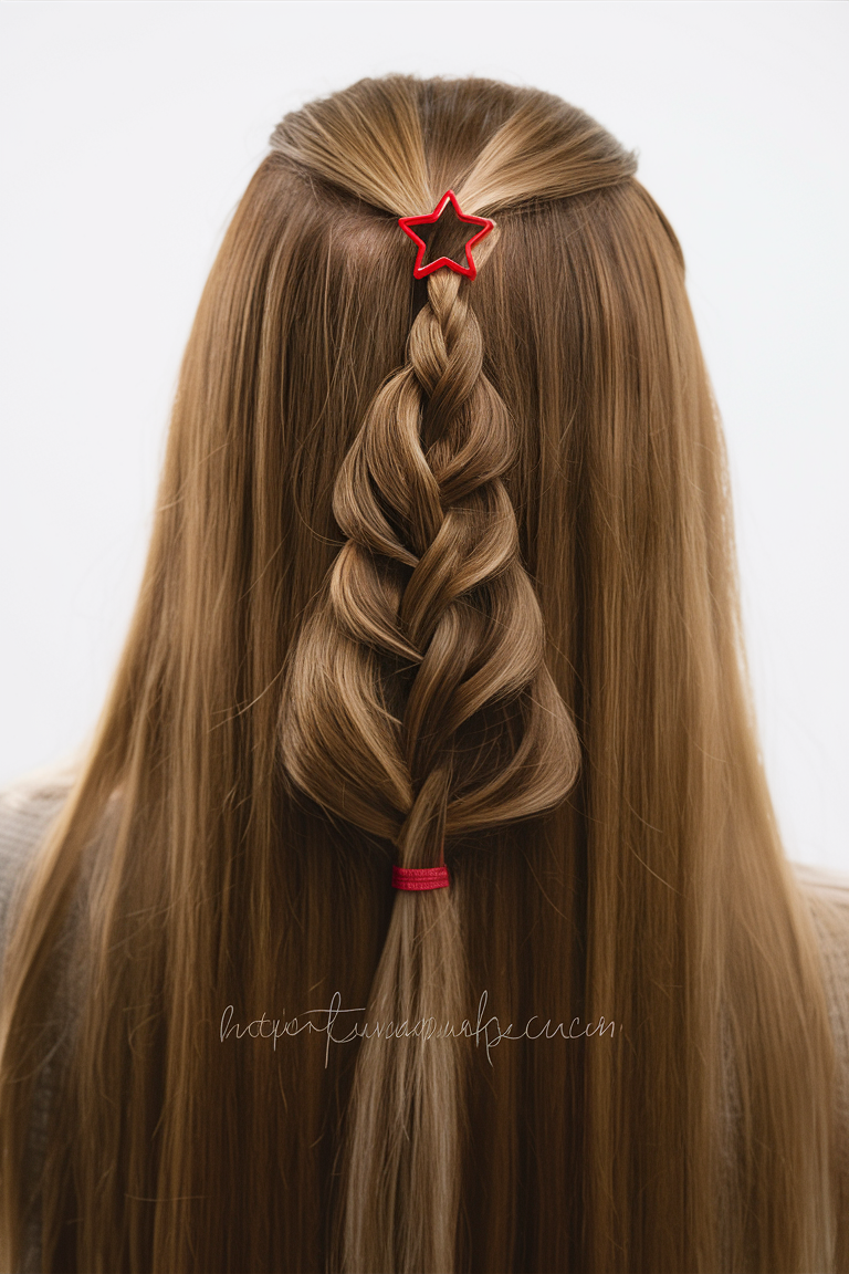 20 Christmas Hair Ideas for Women and Kids: Cute, Easy, and Festive Styles