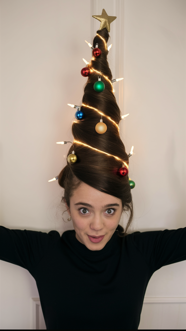 20 Crazy Christmas Hairstyles: Fun, Easy, and Festive Ideas for All Ages