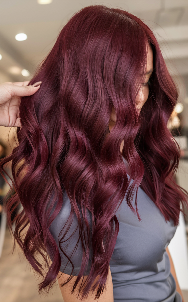 20 Bold Wine Red Hair Color Ideas for 2025: Styles for Brunettes and Beyond