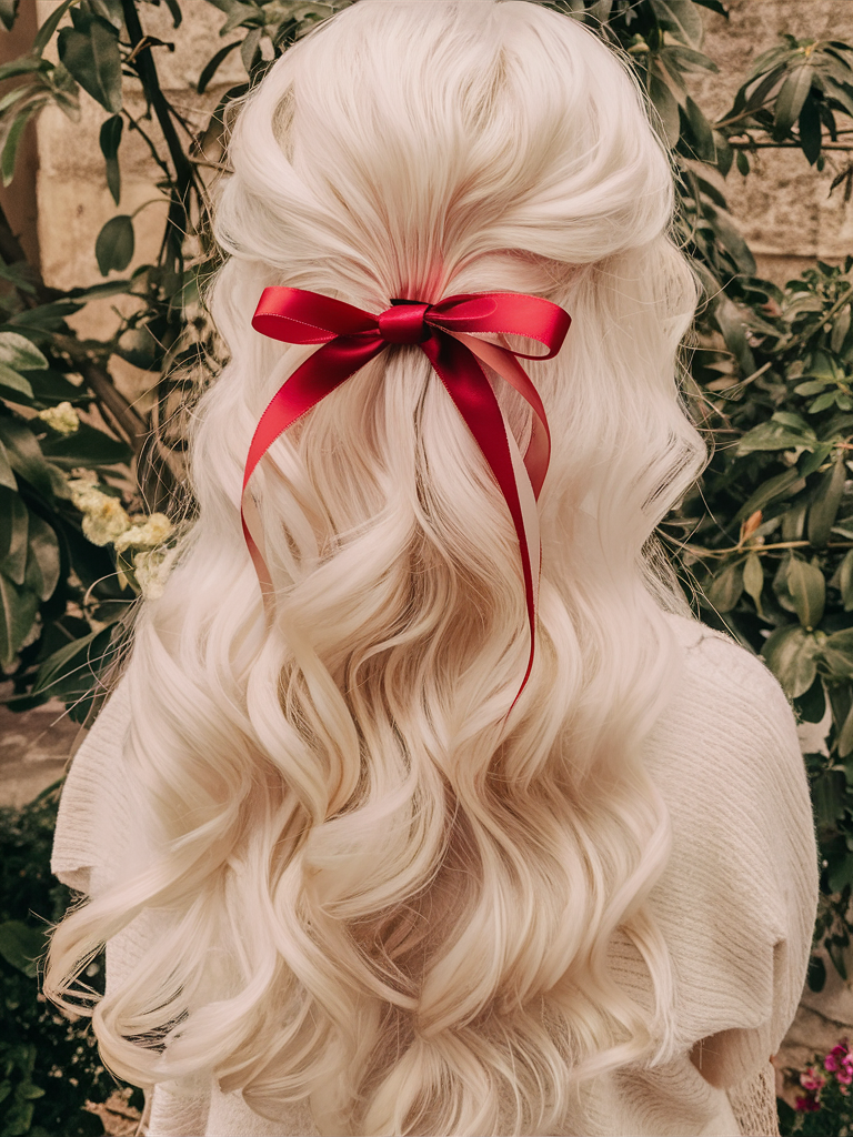 20 Cute Christmas Hairstyles: Easy Ideas for Short, Long, and Curly Hair