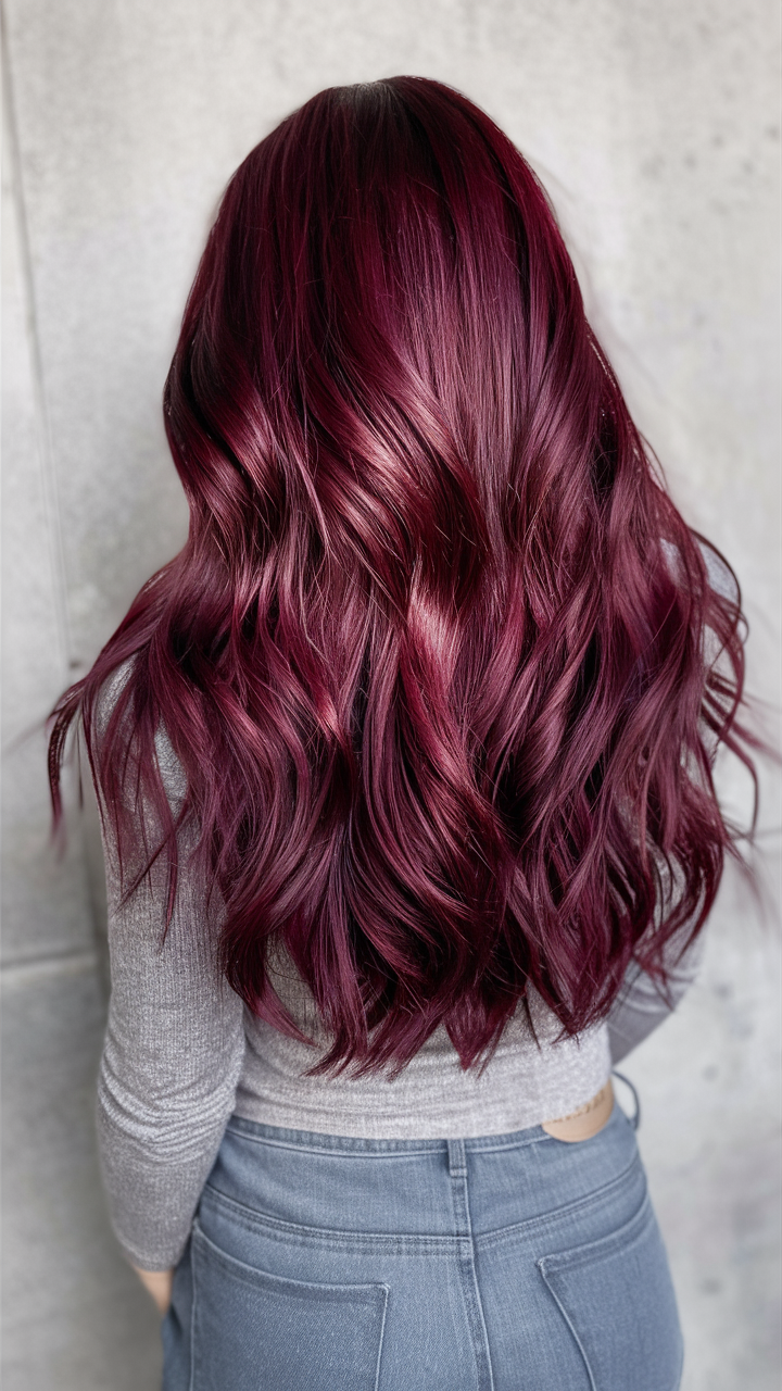 20 Bold Wine Red Hair Color Ideas for 2025: Styles for Brunettes and Beyond