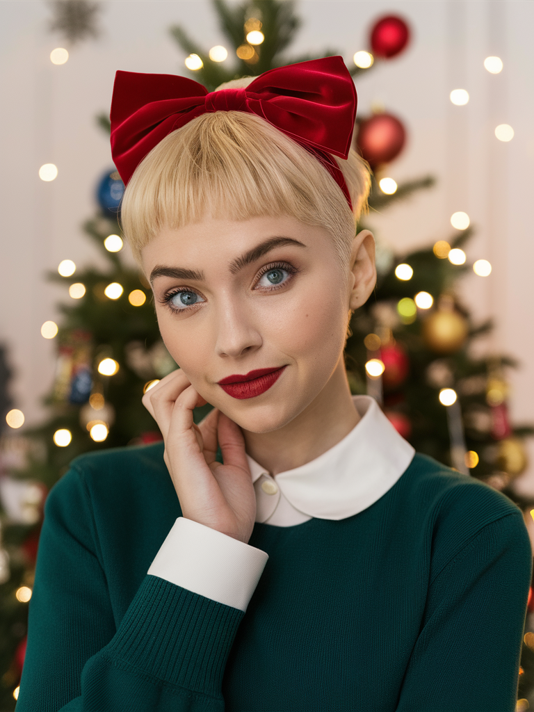 20 Ideas Christmas Party Hairstyles for Short, Medium, and Long Hair