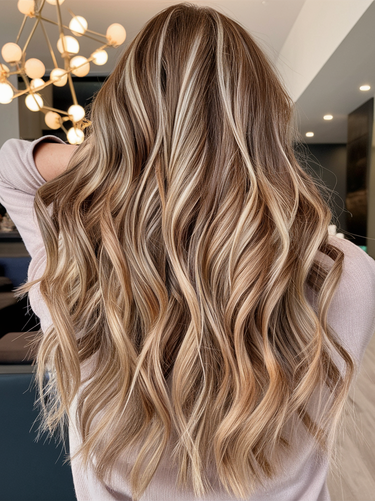 Blended Highlights 2025: 23 Ideas Top Trends for Brown, Blonde, and Dark Hair