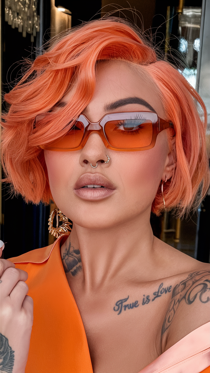 Top 23 Peach Hair Color Ideas for 2025: From Soft Coral Pastel to Bold Rose Gold