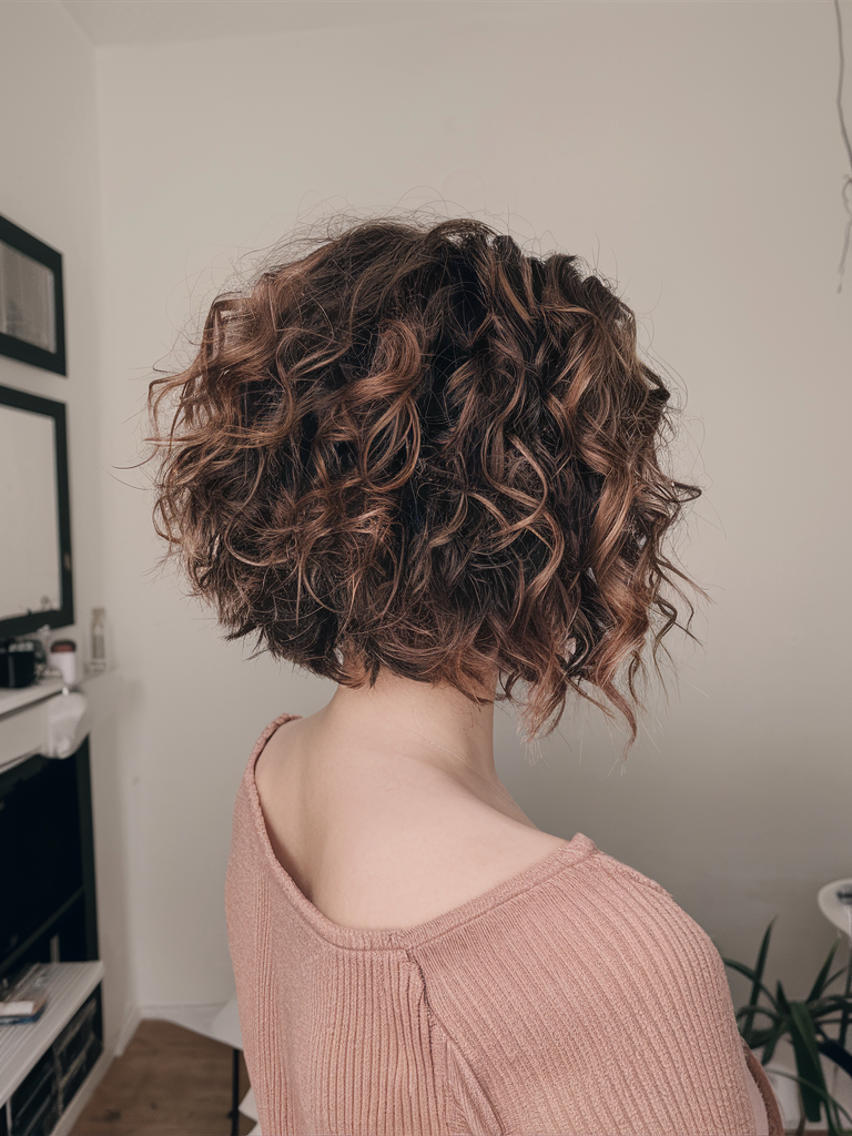 Top 23 Short Curly Hair with Layers Ideas for 2025: Messy Bobs, Bangs & Volume