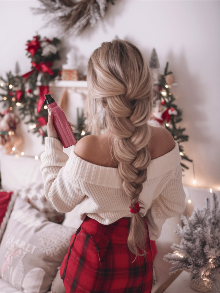 20 Christmas Hair Ideas for Women and Kids: Cute, Easy, and Festive Styles