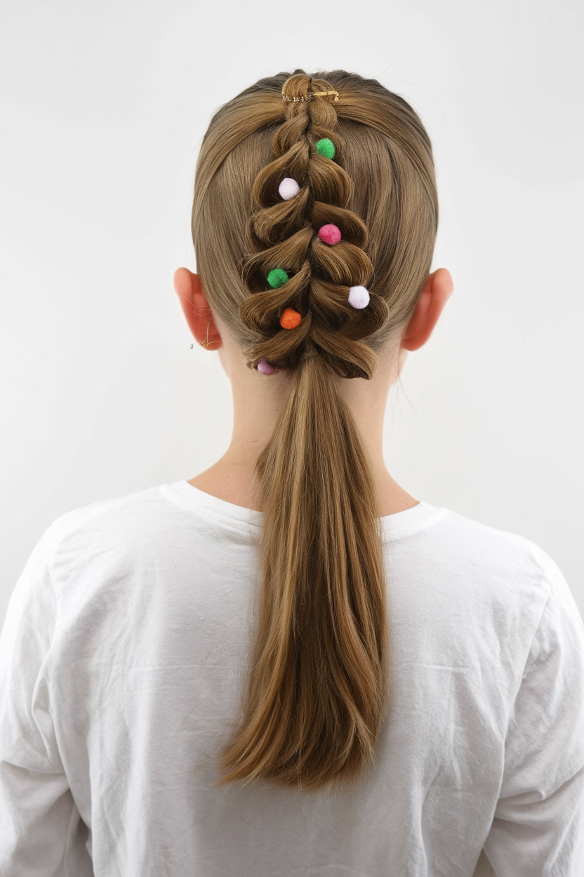 22 Festive Ideas Christmas Children's Hairstyles for Every Holiday Occasion