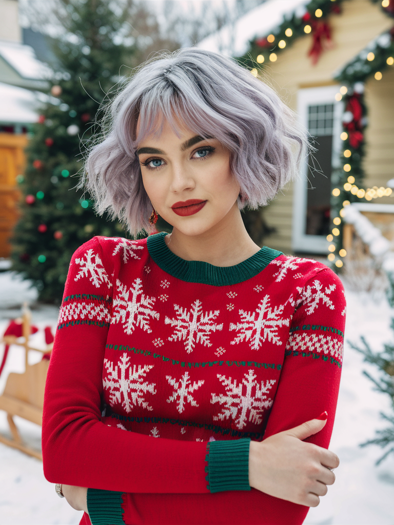 20 Ideas Christmas Party Hairstyles for Short, Medium, and Long Hair