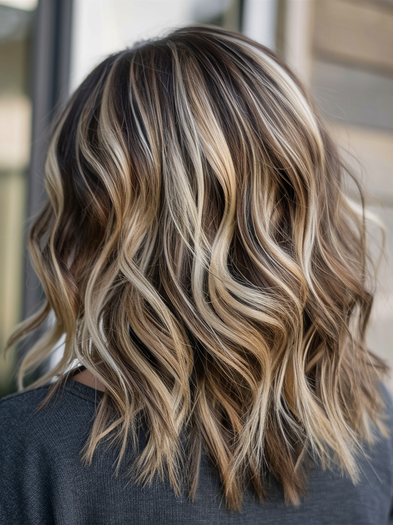 Blended Highlights 2025: 23 Ideas Top Trends for Brown, Blonde, and Dark Hair