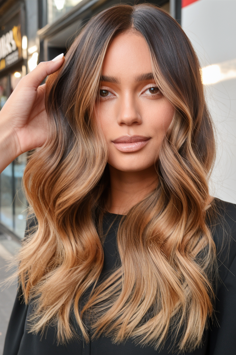 Caramel Balayage Hair Color 2025: 21 Top Trends and Ideas for Brunettes