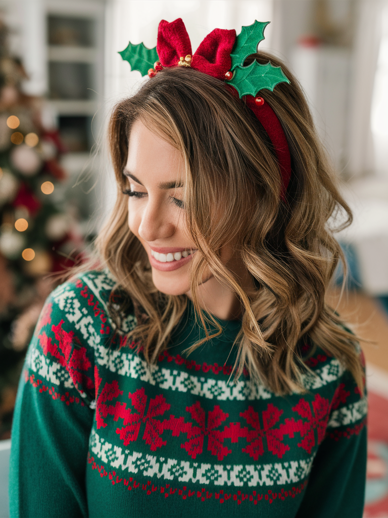 20 Ideas Christmas Party Hairstyles for Short, Medium, and Long Hair