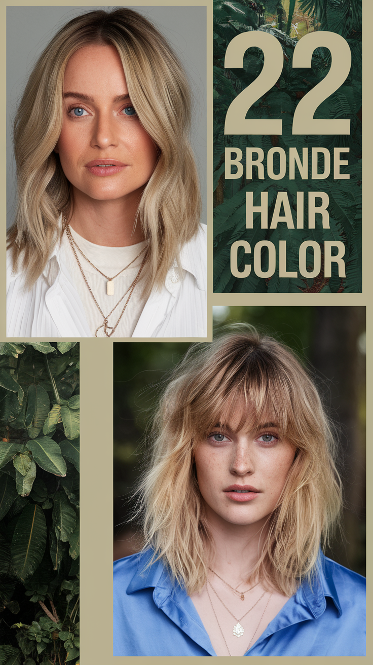 Top 22 Bronde Hair Color Ideas for 2025: Shades of Blonde and Brown