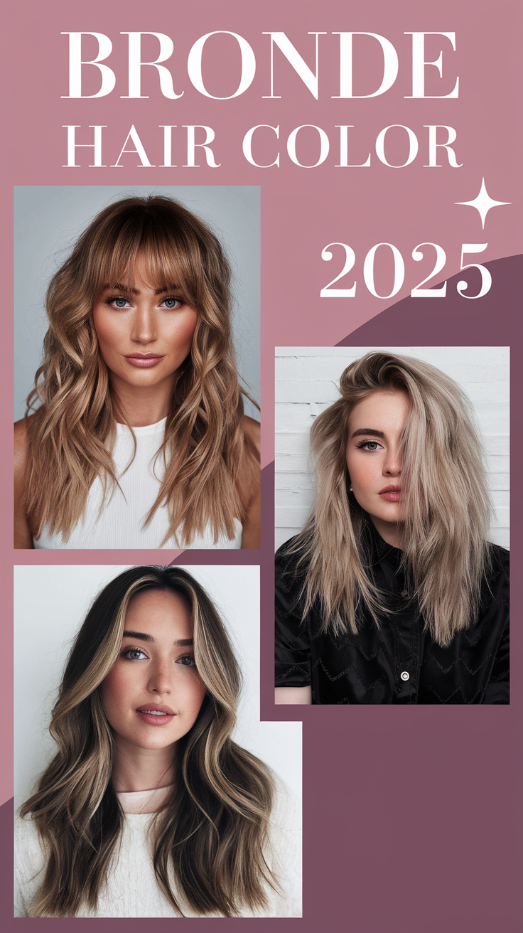 Top 22 Bronde Hair Color Ideas for 2025: Shades of Blonde and Brown