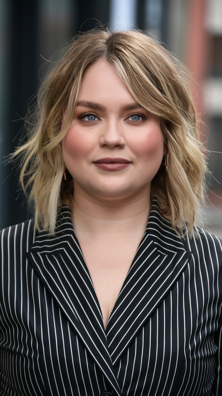 Spring Haircuts for Chubby Faces 2025: 20 Flattering Style Ideas