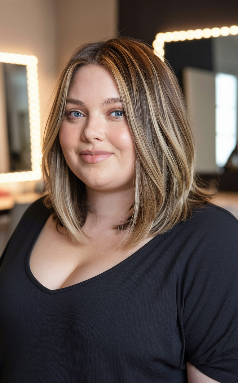 Spring Haircuts for Chubby Faces 2025: 20 Flattering Style Ideas