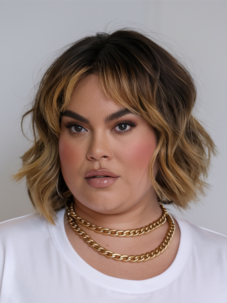 Spring Haircuts for Chubby Faces 2025: 20 Flattering Style Ideas