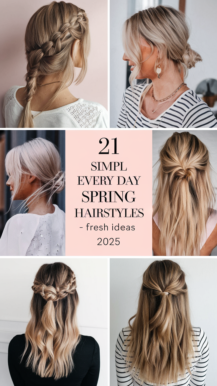 Simpl Every Day Spring Hairstyles - Fresh Ideas 2025 for Women