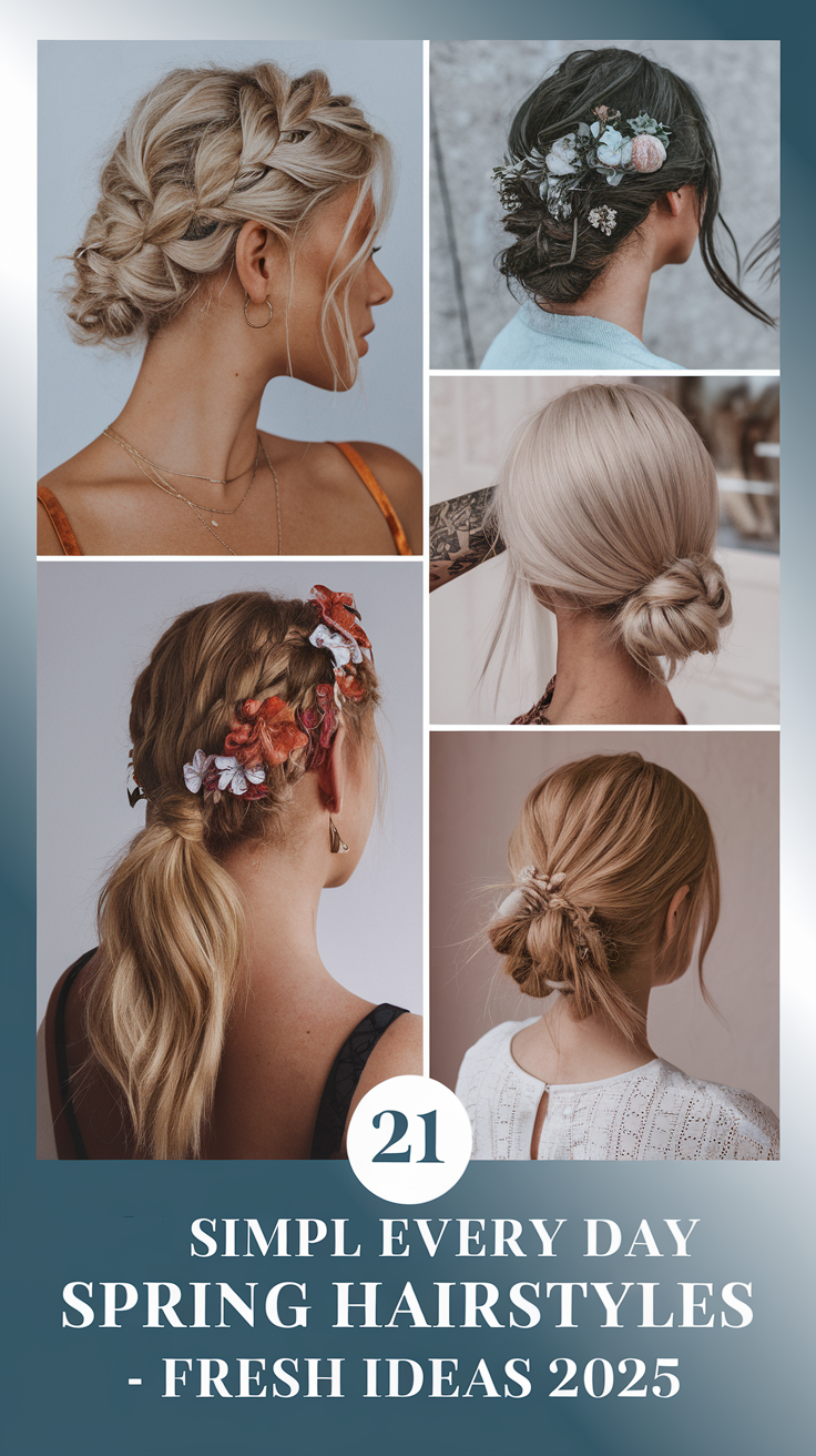 Simpl Every Day Spring Hairstyles - Fresh Ideas 2025 for Women