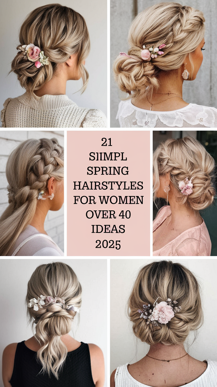 Simpl Spring Hairstyles for Women Over 40 21 Ideas 2025 – Trendy & Flattering Styles