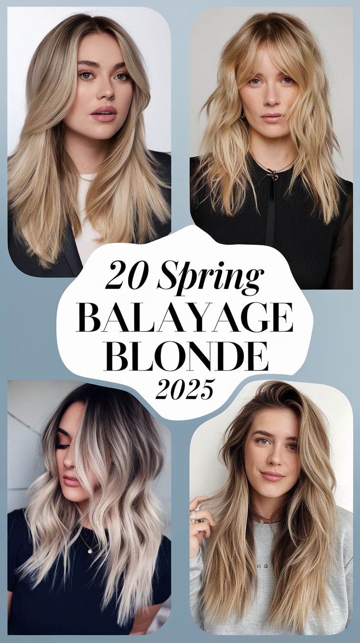 20 Stunning Spring Balayage Blonde 2025 Ideas for a Fresh New Look