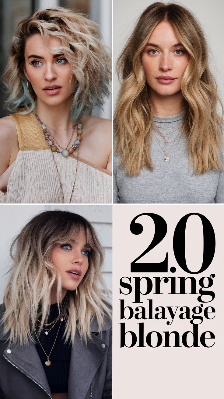 20 Stunning Spring Balayage Blonde 2025 Ideas for a Fresh New Look