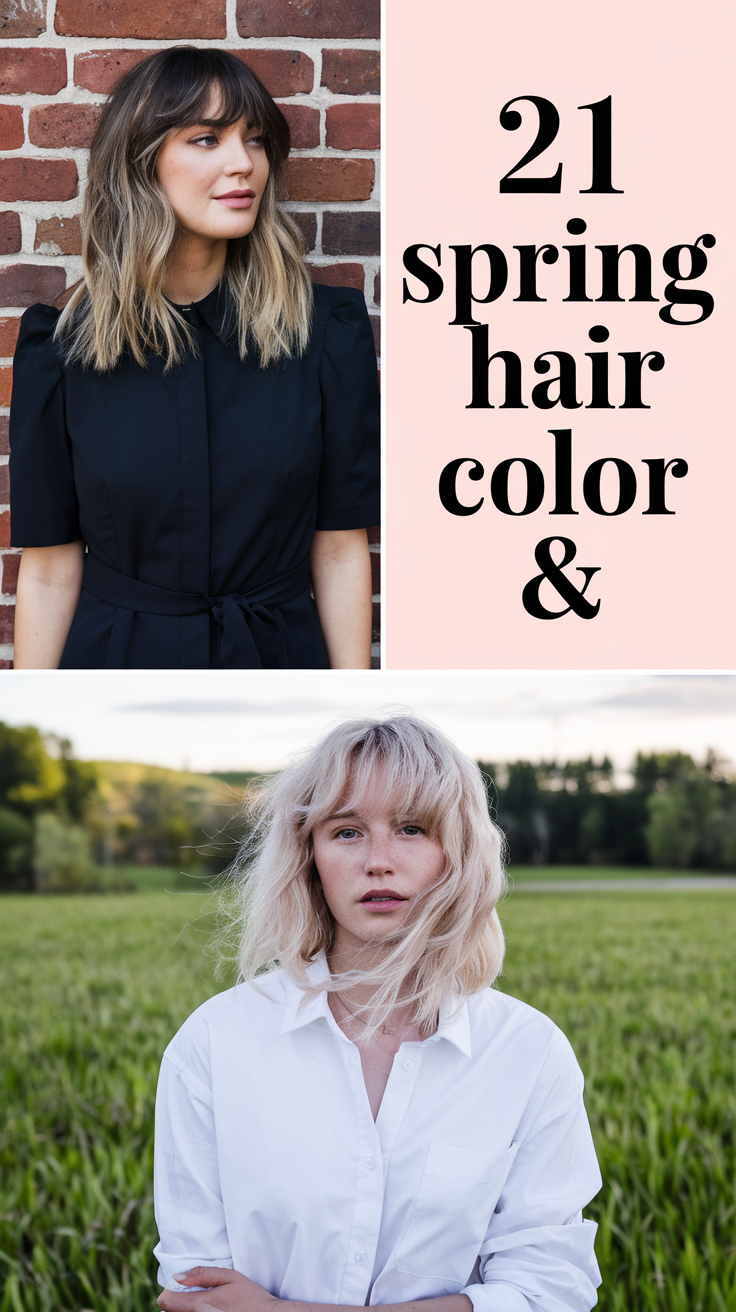 Top 21 Spring Hair Color Trends 2025: Ideas for Brunettes and Blondes