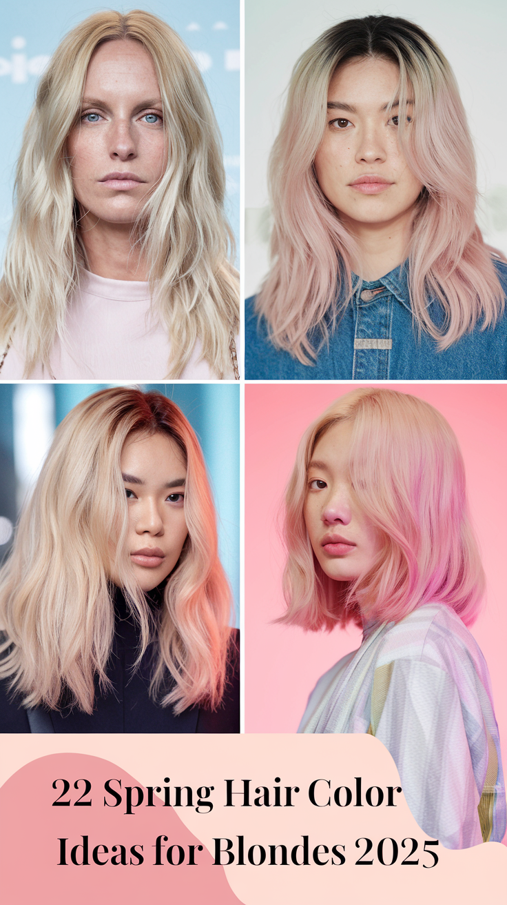 Spring Hair Color Ideas for Blondes 2025: 22 Stunning Styles to Try