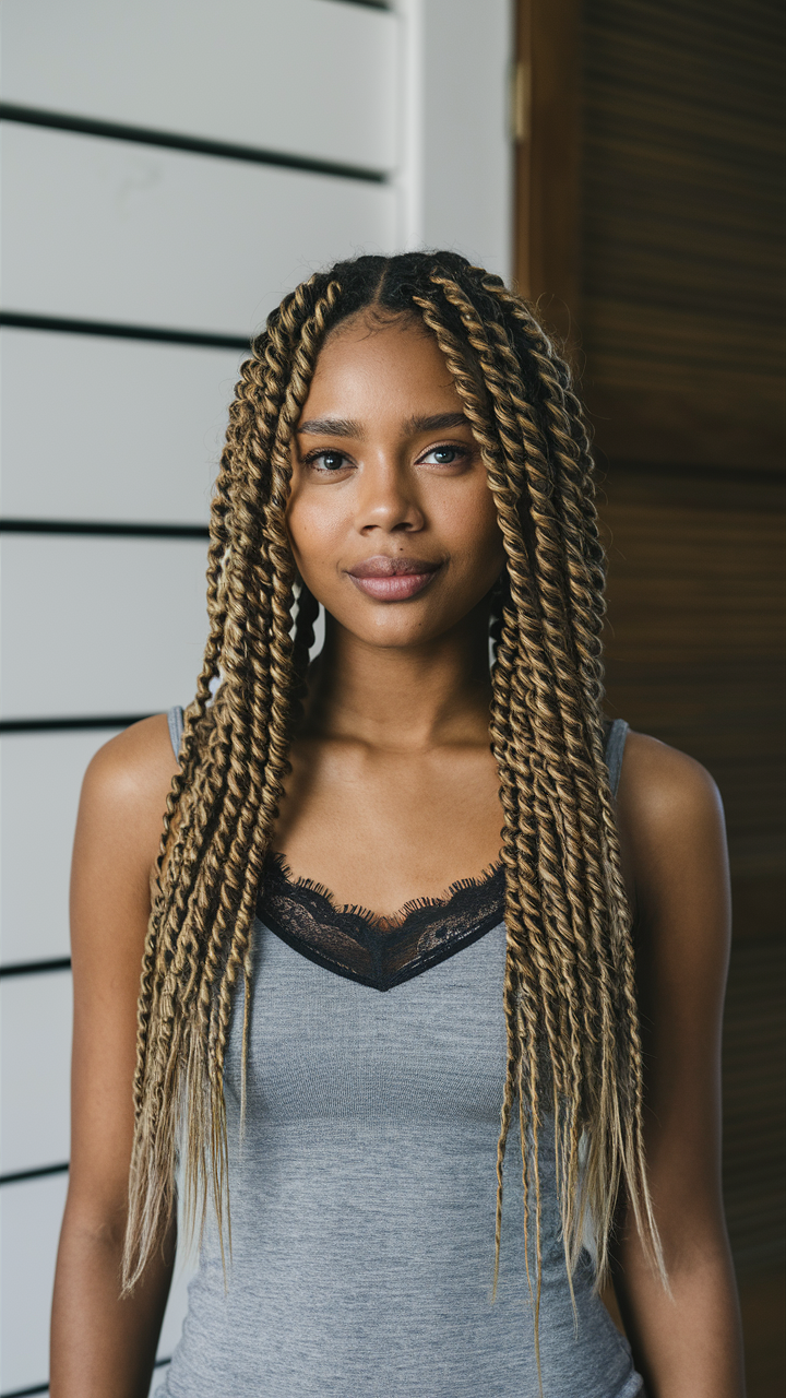 Spring Twists Hairstyles 2025: 20 Ideas Trendy Short, Long & Crochet Styles for Natural Hair