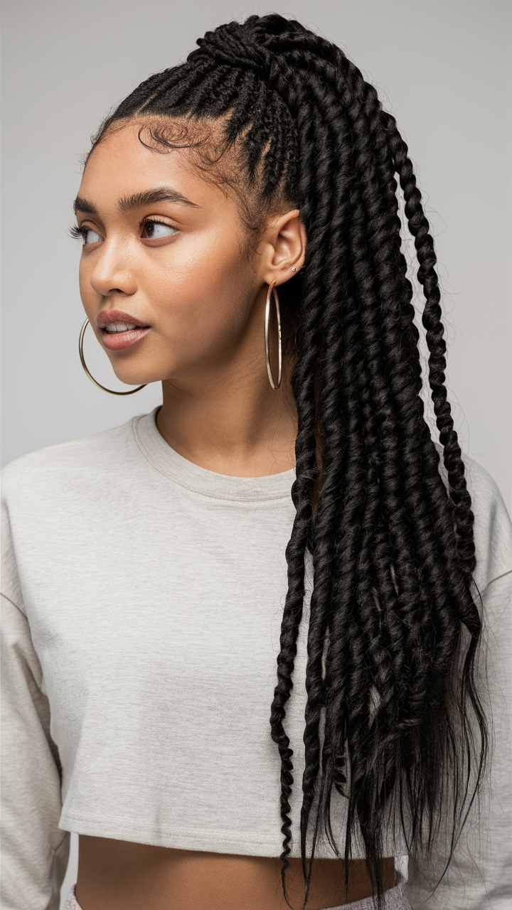 Spring Twists Hairstyles 2025: 20 Ideas Trendy Short, Long & Crochet Styles for Natural Hair