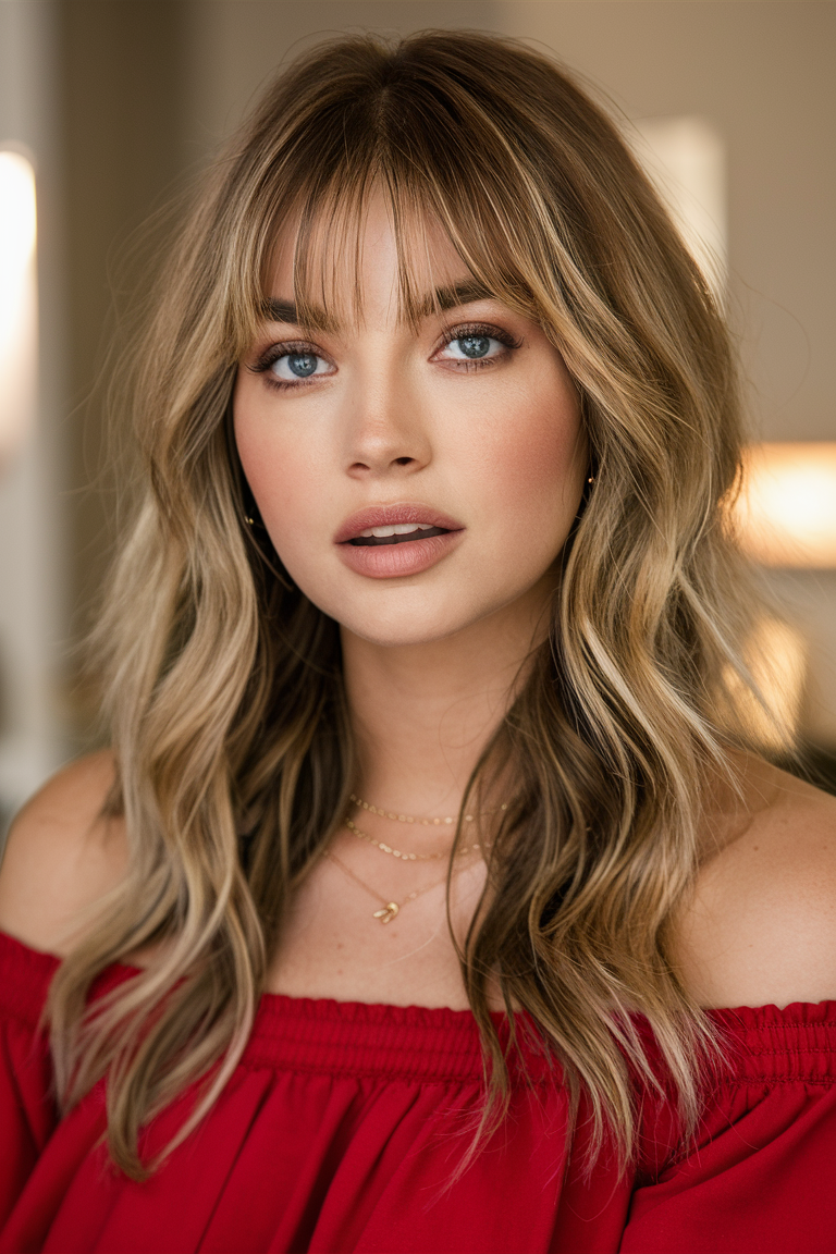 22 Trendy Spring Ideas Haircuts with Bangs 2025 for Short, Medium, and Long Hair