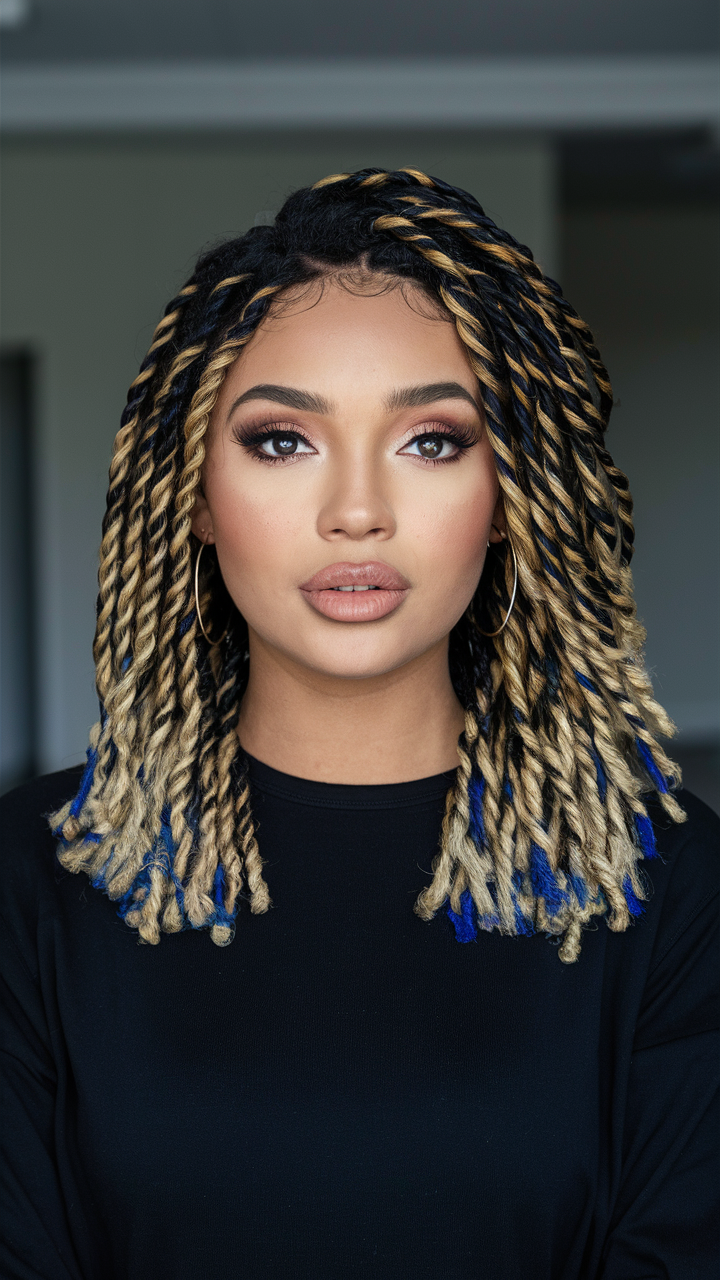 Spring Twists Hairstyles 2025: 20 Ideas Trendy Short, Long & Crochet Styles for Natural Hair