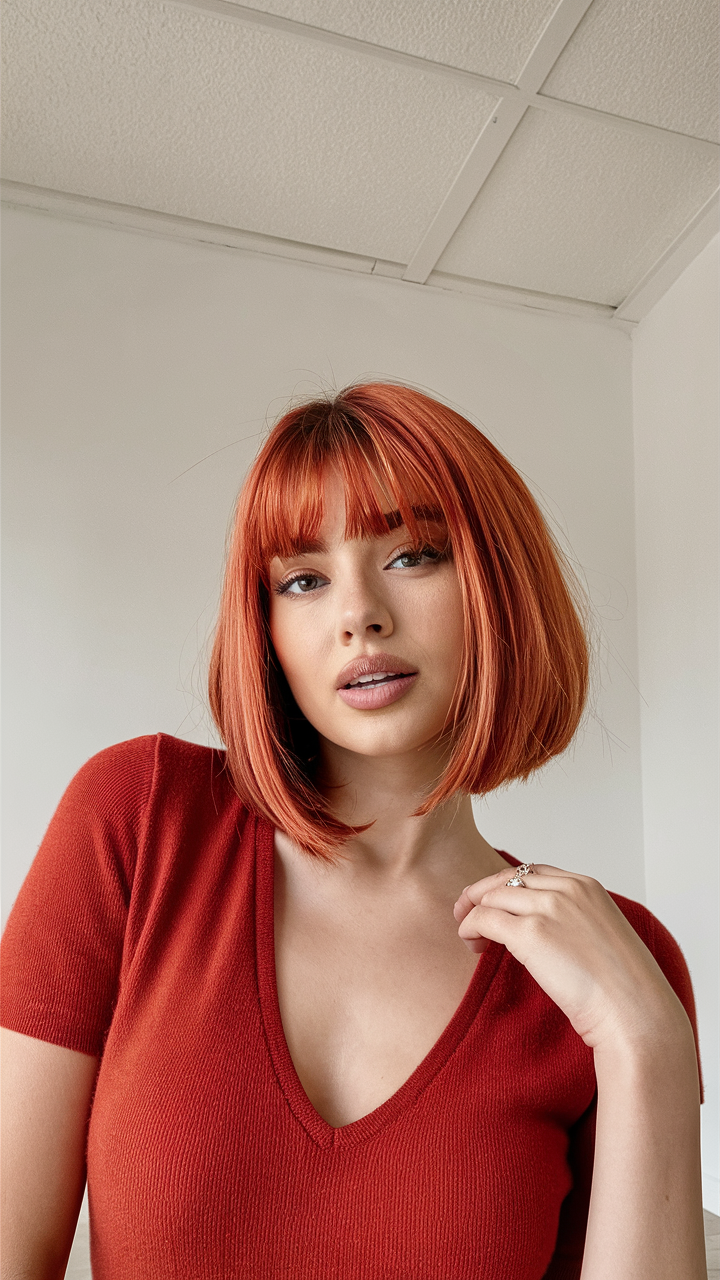 22 Trendy Spring Ideas Haircuts with Bangs 2025 for Short, Medium, and Long Hair