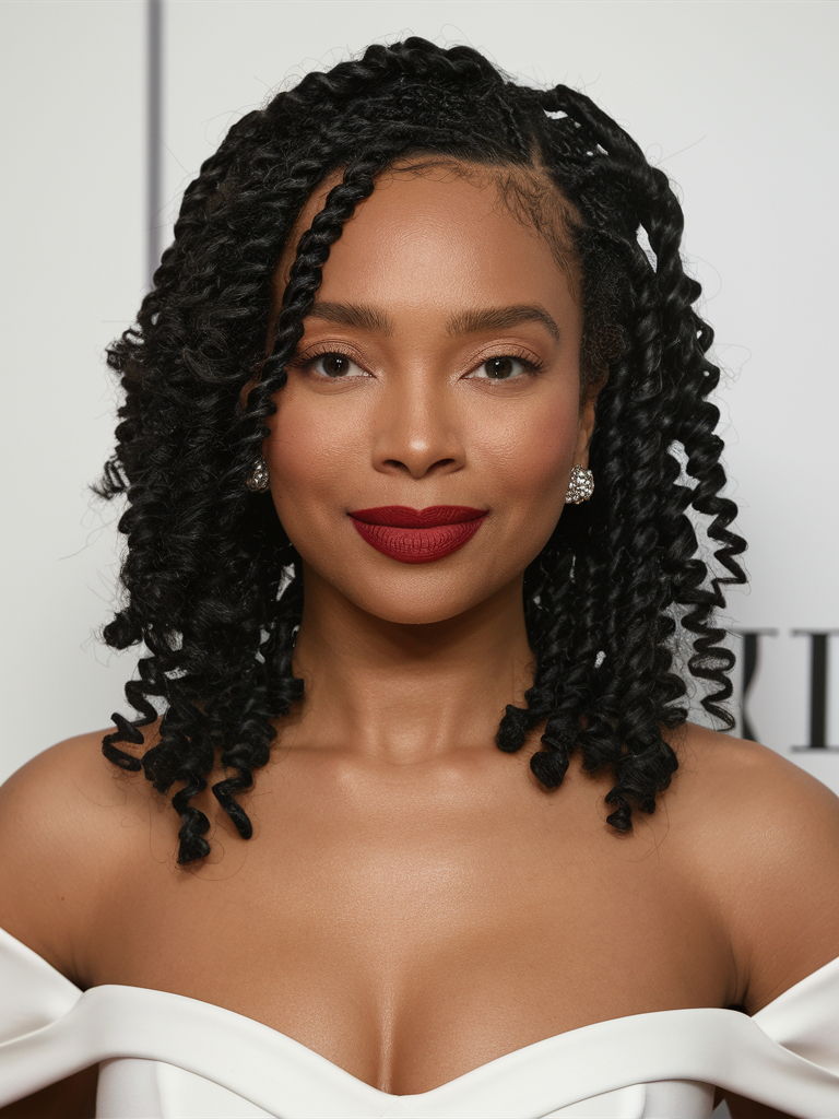 Spring Twists Hairstyles 2025: 20 Ideas Trendy Short, Long & Crochet Styles for Natural Hair