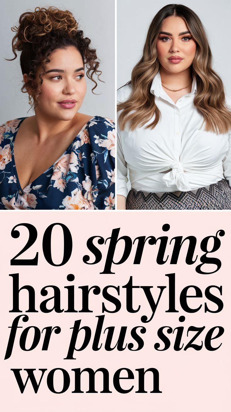 20 Best Ideas Spring Hairstyles for Plus Size Women 2025 – Flattering Cuts for Round Faces