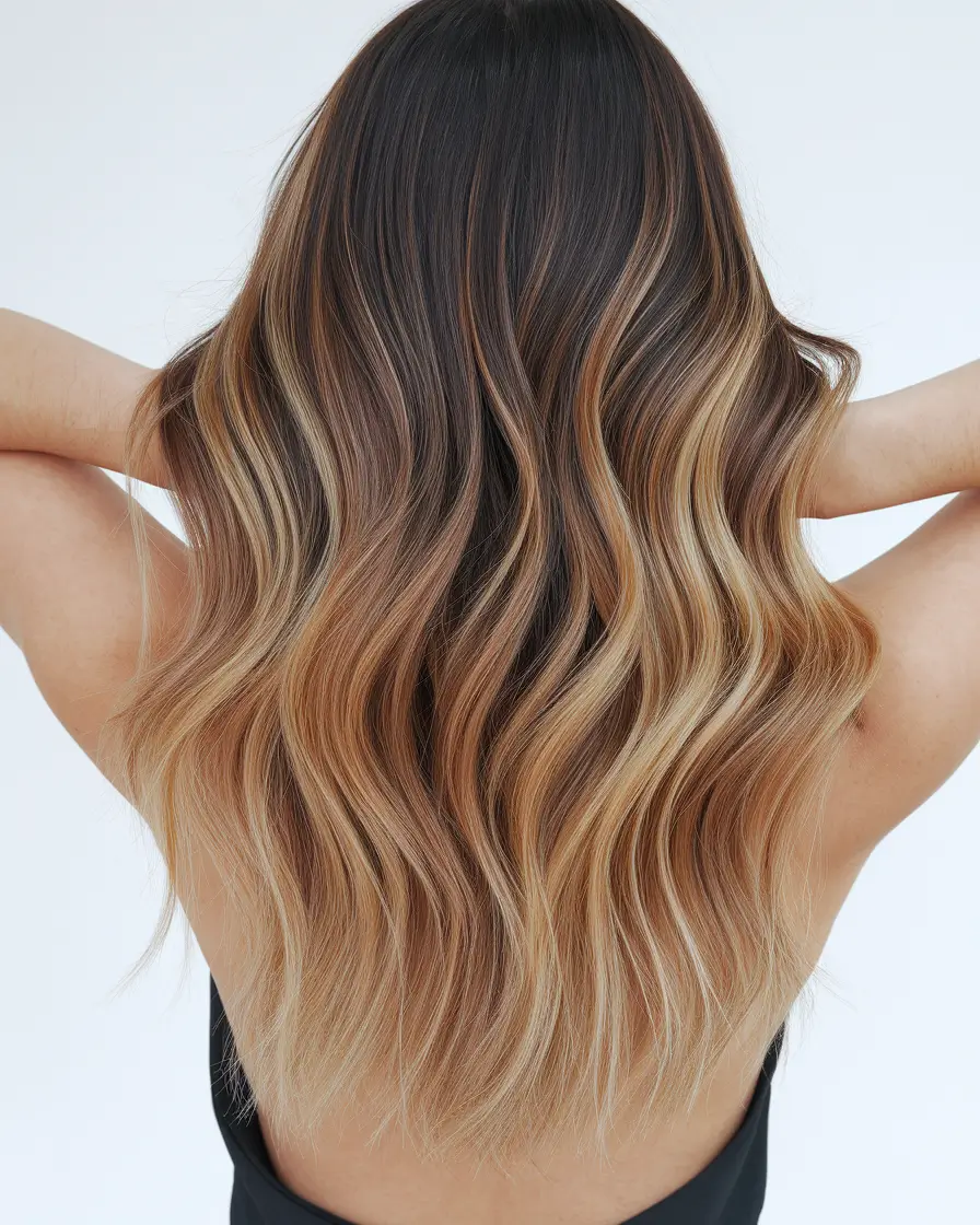 Summer Hair Color Ideas for Brunettes 2025: 20 Caramel Balayage and Highlight Trends