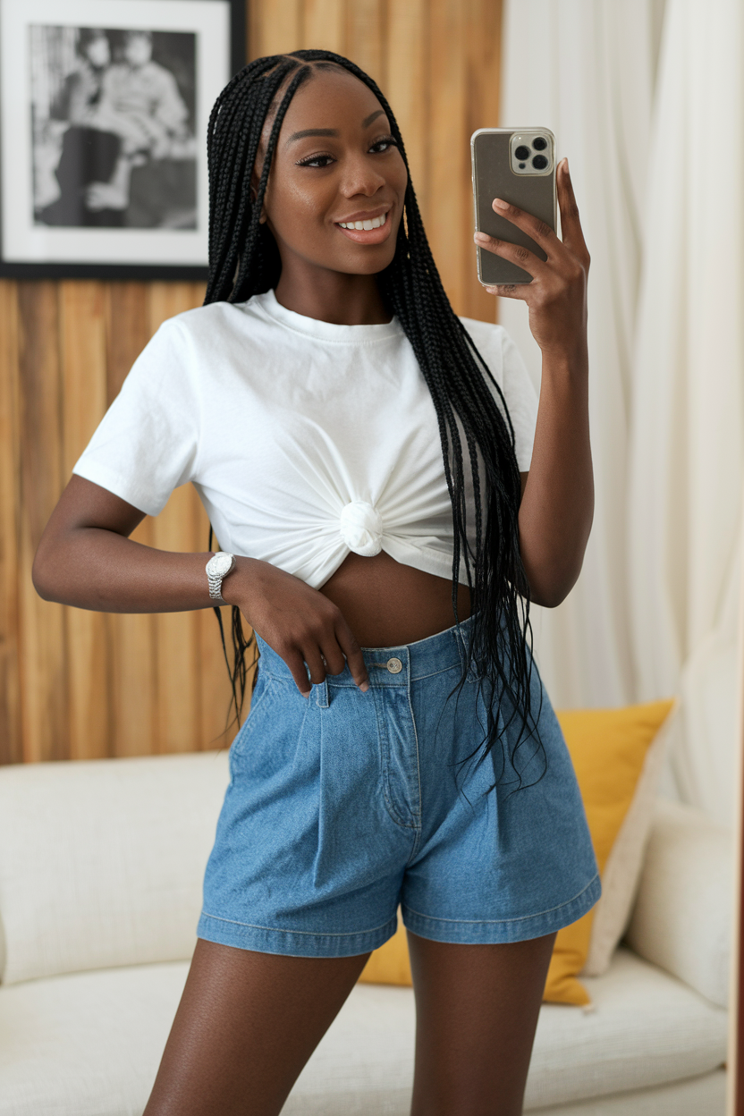 Black Women’s Summer Outfits 2025: 20 Ideas Stylish, Comfy, and Baddie-Approved Looks