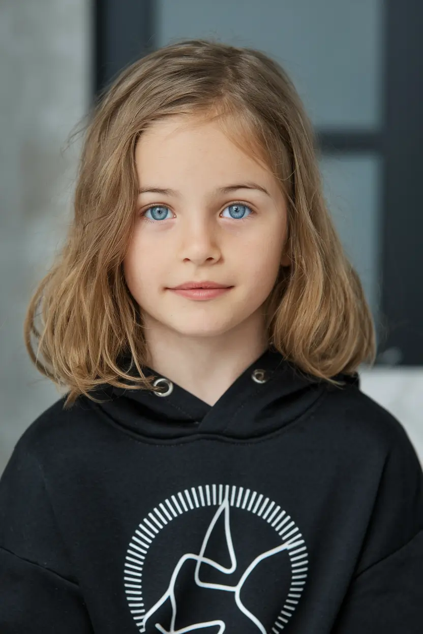Cutest Girl Haircuts for Summer 2025 Playfully Tousled Bob with Natural Texture