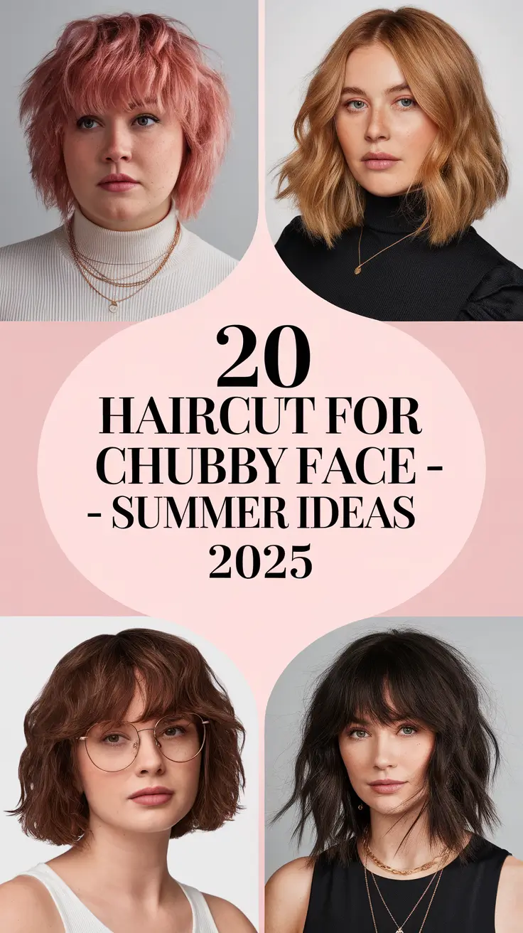 20 Trendy Haircut for Chubby Face – Summer Ideas 2025 You’ll Love This Season