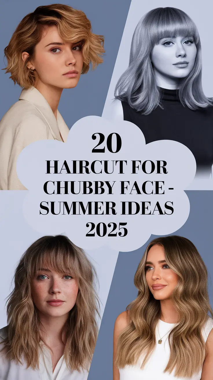 20 Trendy Haircut for Chubby Face – Summer Ideas 2025 You’ll Love This Season