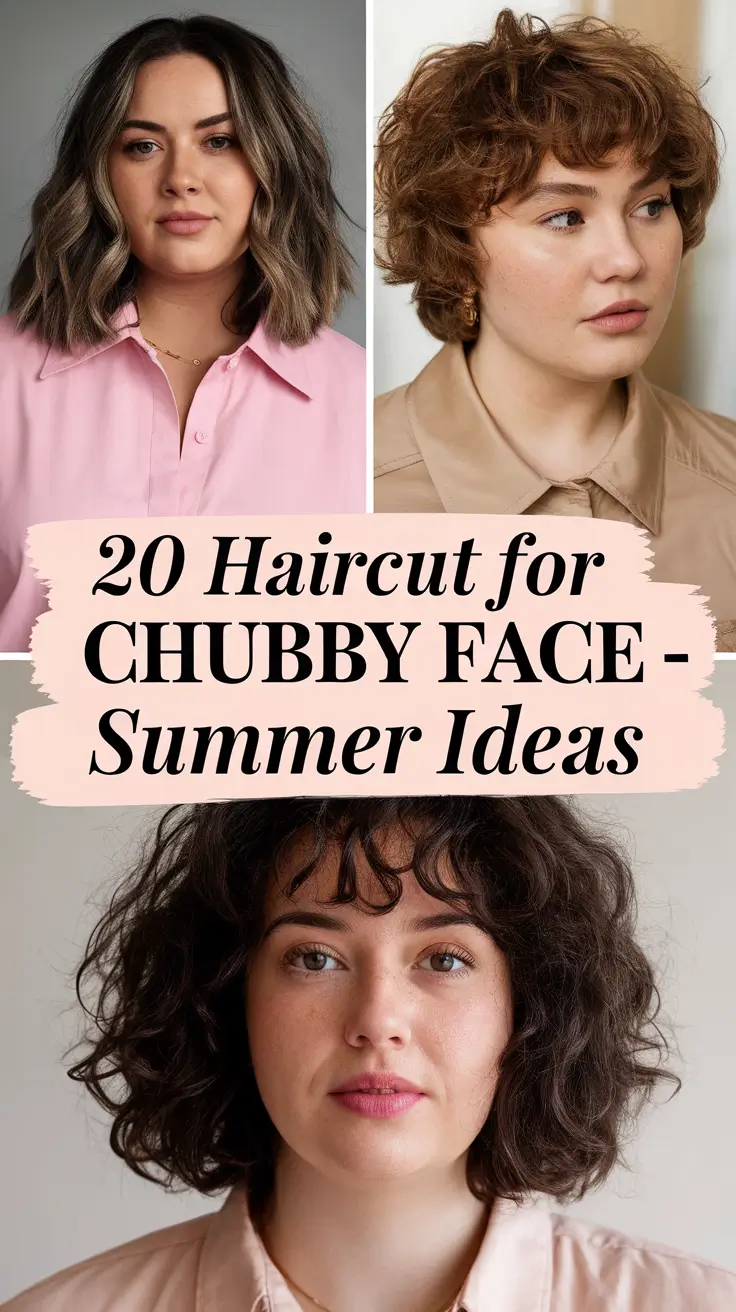 20 Trendy Haircut for Chubby Face – Summer Ideas 2025 You’ll Love This Season