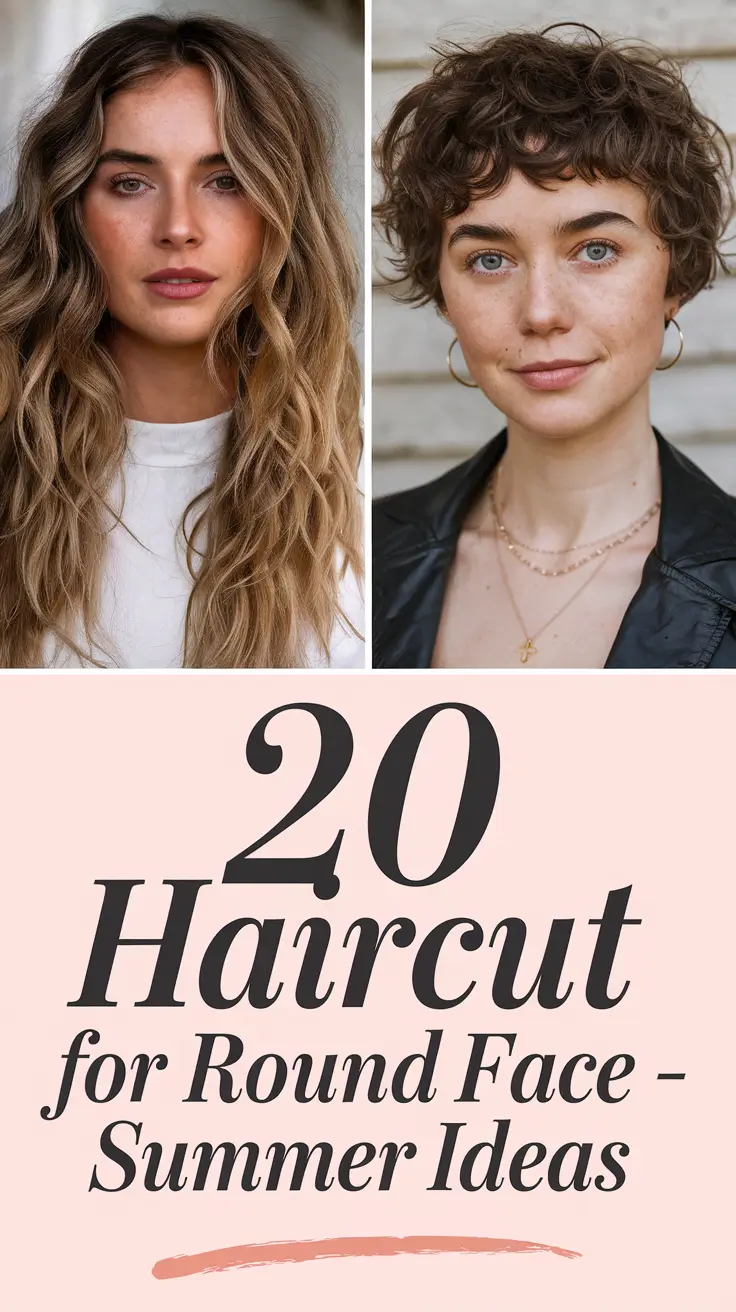 20+ Stunning Haircut for Round Face – Summer Ideas 2025 You’ll Want to Try Now