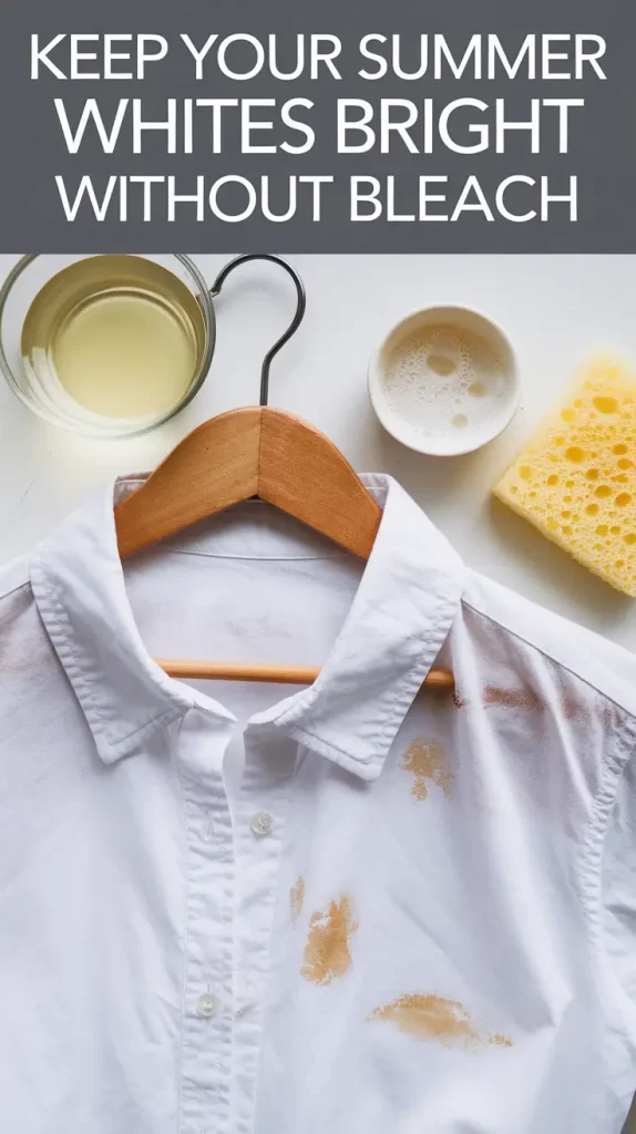 Keep Your Summer Whites Bright Without Bleach: Natural Laundry Tips for 2025