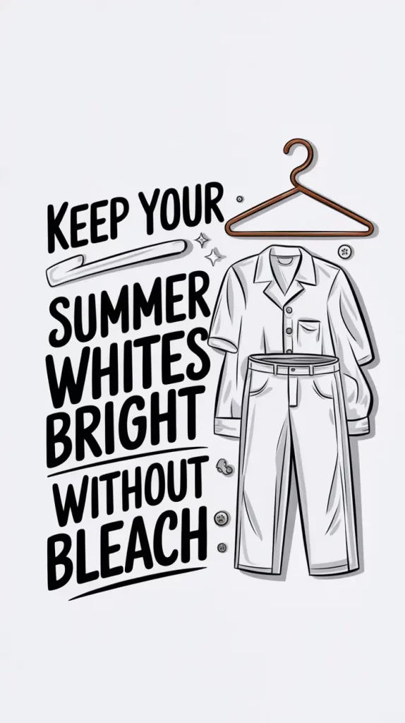 Keep Your Summer Whites Bright Without Bleach: Natural Laundry Tips for 2025