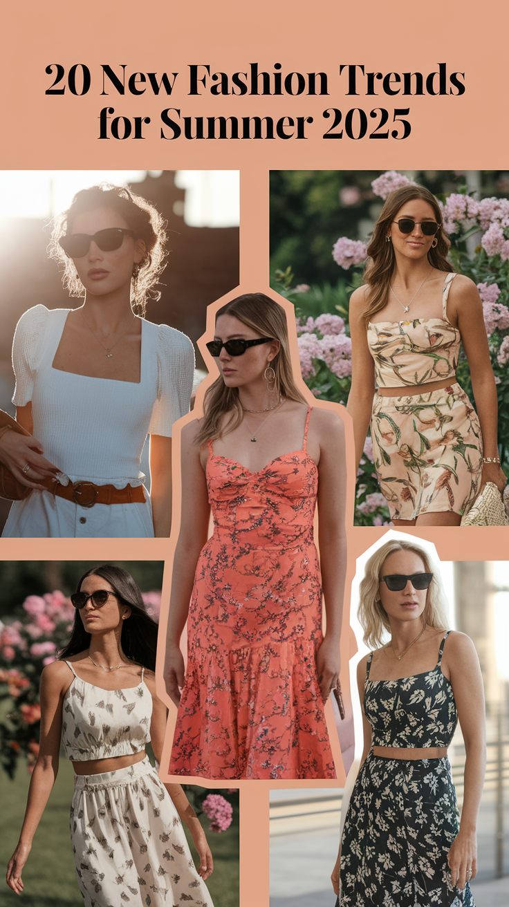 20 New Fashion Trends for Summer 2025 to Inspire Your Street Style and Outfit Ideas