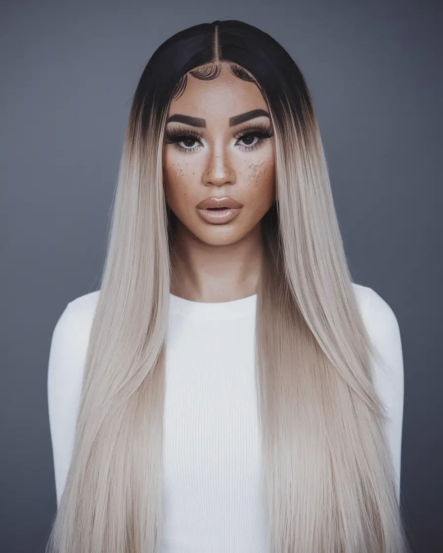 summer hair & color highlights 2025 ash blonde ombre