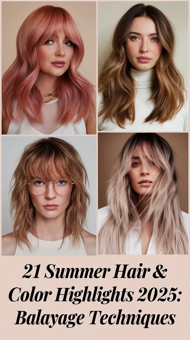 Summer Hair & Color Highlights 2025: Balayage Techniques That Transform Blondes and Brunettes