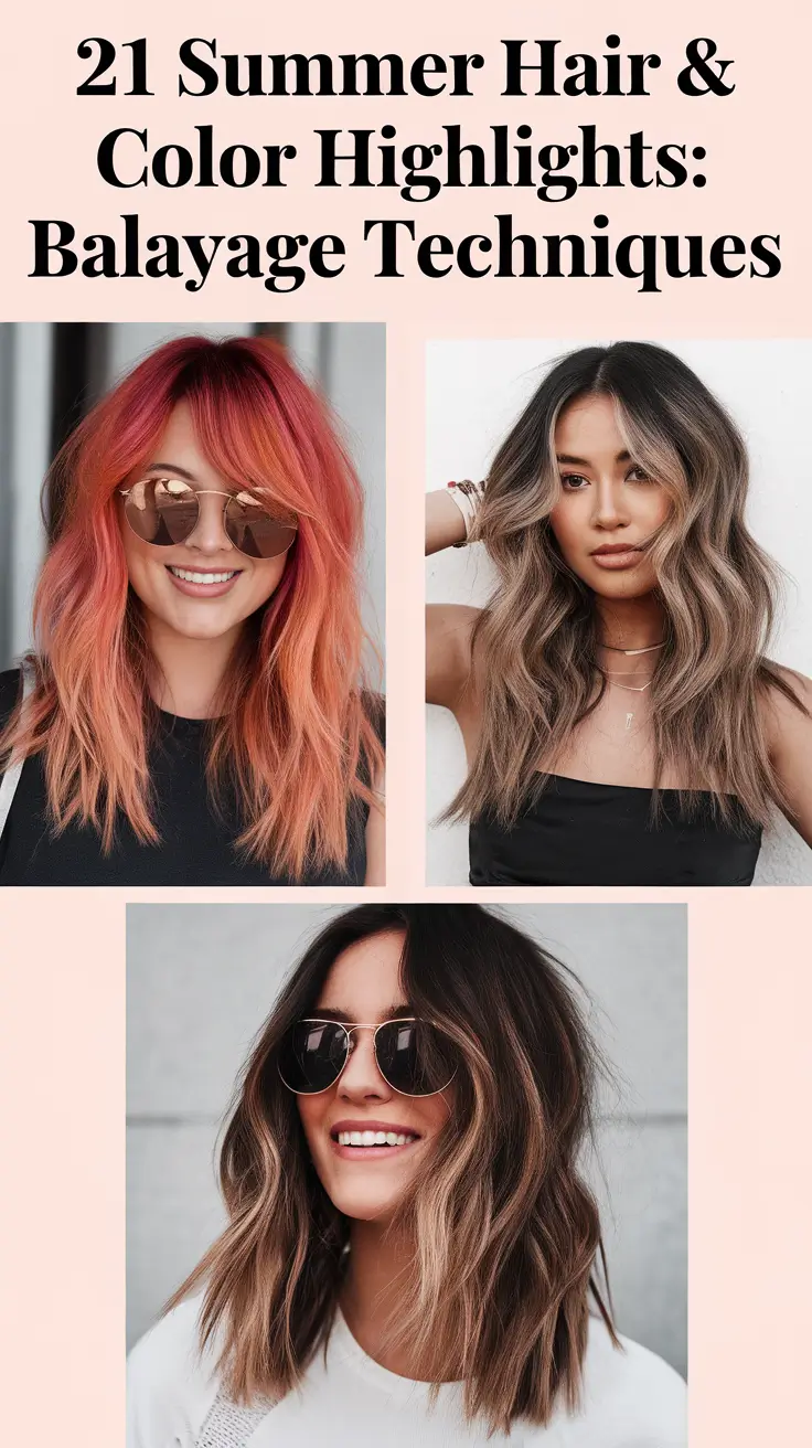 Summer Hair & Color Highlights 2025: Balayage Techniques That Transform Blondes and Brunettes