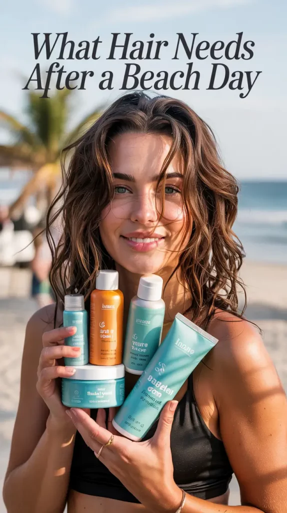 What Your Hair Needs After A Beach Day: How To Repair And Protect Your Hair In 2025